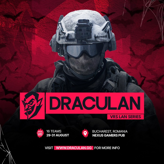 Echipele de Counter-Strike 2 de top mondial Ninjas in Pyjamas, FNATIC, Monte, 9ine și ENCE vin la București pentru prima ediție a turneului DraculaN