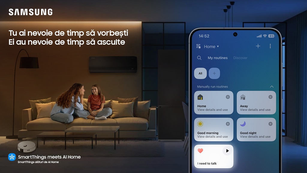 Timpul petrecut împreună începe cu un simplu gest: I need to talk