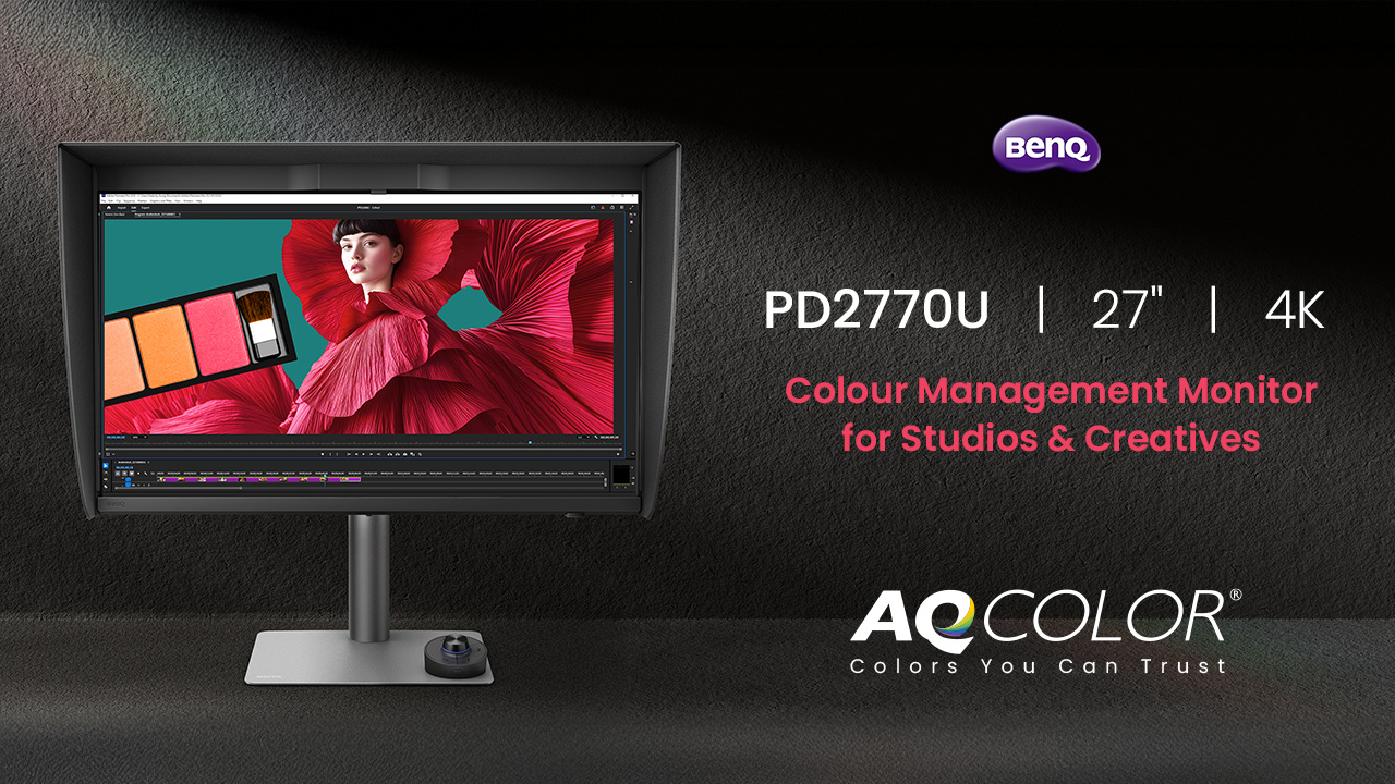 BenQ PD2770U aduce performanța de studio și acuratețea certificată Pantone într-un format accesibil