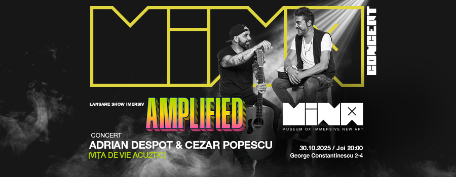 Rolling Stone Presents: AMPLIFIED – The Immersive Rock Experience În premieră la MINA, din 1 noiembrie